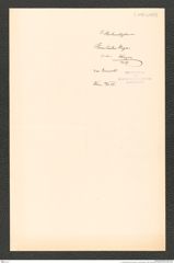 k.k. naturhistorisches Hofmuseum, Intendanzakten 1885-1896 (Hauer), Aktenzahl Z.416.b/1887, Seite 1